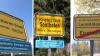 In der Freinacht haben sich vermutlich Jugendliche einen Streich erlaubt und haben die Ortsschilder der Stadt Sonthofen überklebt. 