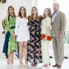 Die niederländische Königsfamilie v.l.n.r.: Königin Máxima, Prinzessin Ariane, Prinzessin Amalia, Prinzessin Alexia und König Willem-Alexander.