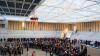 Rund 500 Besucher feiern Richtfest im neuen Kaufbeurer Eisstadion