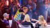 Pietro Lombardi (l-r), und Dieter Bohlen, Loredana und Beatrice Egli, Jurymitglieder, sitzen im Finale der RTL Castingshow „Deutschland sucht den Superstar" im Coloneum am Jurypult.