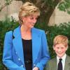 Prinzessin Diana mit ihrem Sohn Prinz Harry.