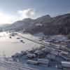 Flug übers Winterwunderland im Oberallgäu