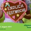 Festwochen-Plakat 2017: Einsendeschluss ist Dienstag, 31. Januar