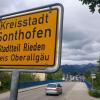Sonthofen-Rieden schon wieder dicht: Am Dienstag beginnen die achtwöchigen Bauarbeiten