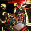 Feuerwehrgroßübung in Hinang