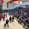 Mehr als tausend Besucher kommen zum „kuhlen Weihnachtsmarkt“ in der Schwabenhalle.