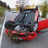 Unfall auf der B308 am Alpsee bei Immenstadt