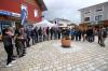 Der Platz vor dem Mediterran in der unteren Hauptstraße in Lindenberg ist fertig