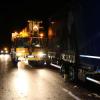 Lkw-Brand auf der B308 bei Oberstaufen
