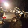 Schwerer Unfall auf der B12 zwischen Kempten und Wildpoldsried: Fünf Verletzte