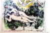 „Der Garten Eden“ von Marc Chagall (links) ist eines der Meisterwerke aus der Oberstdorfer Grafiksammlung.