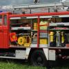 Unbekannter legt Feuer auf einer Wiese in Kaufbeuren