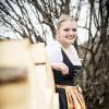 Jana Neubert will die neue Bierkönigin werden.