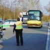 Kontrolle eines Busses.