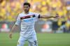 Der Blick geht nach vorne: Kevin Volland fährt nicht zur Weltmeisterschaft nach Russland, obwohl der Marktoberdorfer in Leverkusen eine starke Saison gespielt hat. 14 Tore hatte Volland davor noch nie in einer Bundesliga-Saison erzielt. 