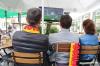 Noch ist keine so richtige WM-Stimmung in Marktoberdorf aufgekommen. Der Zuspruch beim Public-Viewing ist bislang überschaubar. 