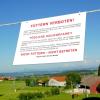 Pferdebesitzer bitten, Rücksicht auf ihre Tiere zu nehmen. Petra Kerner etwa hat bereits Schlimmes erlebt und schließlich ein Schild an ihren Koppelzaun gehängt.