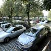 Parken auf dem Parkplatz des Berufsschulzentrums ist auch bei jenen beliebt, die nicht in die Schule gehen. 