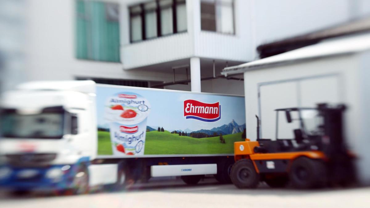Molkerei Ehrmann erweitert Stammsitz in Oberschönegg