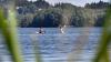 Der Rottachsee: Von hier aus wird derzeit Wasser in die Iller abgeleitet.