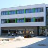 er neue Anbau der Michael-von-Jung-Schule in Kirchdorf: Schülern und Lehrern stehen zum neuen Schuljahr 1800 Quadratmeter mehr Fläche zur Verfügung. Die Erweiterung kostete 3,8 Millionen Euro.