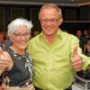 Erna-Kathrein Groll und Thomas Gehring bei der Wahlparty der Grünen in Stein Immenstadt.