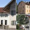 Grafhof (links) und ein altes Haus an der Meichelbeckstraße (rechts unten) stehen leer. Welches Potenzial sie bergen, zeigt das Berta-Fendt-Haus (rechts oben), das sich zu einem Wohnhaus gemausert hat. Eine Bestandsaufnahme soll aufzeigen, wo Grünflächen sind und wie Grundstücke besser genutzt werden können.