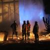 Bad Grönenbach: In der Nacht auf Montag ist ein Stallung abgebrannt.