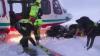 Von dem Leichtflugzeug, mit dem der Helikopter kollidierte, blieben nur noch Trümmer übrig. Das Unglück ereignete sich am Rutor-Gletscher in den italienischen Alpen. Sieben Menschen starben. 