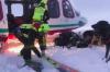 Von dem Leichtflugzeug, mit dem der Helikopter kollidierte, blieben nur noch Trümmer übrig. Das Unglück ereignete sich am Rutor-Gletscher in den italienischen Alpen. Sieben Menschen starben. 
