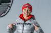 Grund zum Strahlen hat sie: Katharina Althaus springt beim Weltcup in Hinzenbach auf den dritten Platz. 