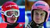 Richard Freitag (links) und Karl Geiger, Skispringer aus Oberstdorf
