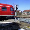 Der Bahnübergang „Grabus“ in Sontheim ist bald Geschichte. Er wird durch eine Überführung ersetzt.