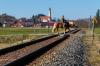Der Bahnübergang in der Pfrontener Badstraße: Nach mehreren schweren Unfällen wird dort eine Halbschranke gebaut. 