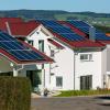 Photovoltaik auf Einfamilienhäusern im Kemptener Stadtteil Neuhausen: Diese Technik ist laut Eza zukunftsweisend.