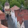 Das Färberhaus in Memmingen war einsturzgefährdet und musste evakuiert werden. 