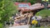 Ein Haus ist nach einer Explosion in Rettenbach eingestürzt.