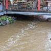 Hochwasser Salach und Gennach in Buchloe