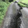 Straße bei Hergensweiler sackt ab