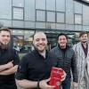Christian Grundl aus Amtzell (Mitte), Küchenchef des Restaurants Schatttbuch, steht im Finale der Sat.1-Show Top Chef Germany.