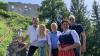 Beim Ortstermin auf der Burgruine Falkenstein waren dabei (von links): Toni und Herta Schlachter, der Vorsitzende der Bayerischen Landesstiftung Staatsminister a. D. Josef Miller, Bürgermeisterin Michaela Waldmann sowie Kreis- und Gemeinderat Dr. Alois Kling.