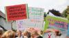 Bei einer Demonstration brachten zahlreiche Bürgerinnen und Bürger ihren Unmut zu den Vorwürfen der Tierquälerei zum Ausdruck.
