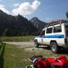 Einsatz der Bergwacht Steingaden am Geiselstein. 