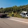 Zusammenstoß auf der A96 bei Bad Wörishofen: Zwei Personen schwer verletzt