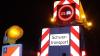 Schwertransport durch das Allgäu