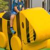 Der Sport- und Familientag lockte am Samstag Tausende Besucher in die Innenstadt. An 37 Stationen von Vereinen, der Gastronomie, des Einzelhandels und weiterer Organisationen konnten Kinder Sportarten ausprobieren, spielen und Spaß haben.