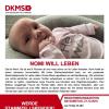 Nomi will leben. In Kempten findet deshalb am Samstag, 21. Dezember zwischen 10 und 16 Uhr eine Registrierungsaktion statt.