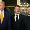 Trump hatte einen Besuch in Paris auch für ein Treffen mit dem französischen und dem ukrainischen Präsidenten genutzt.