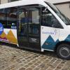 der Sonthofener Stadtbus mit neuer Beklebung
