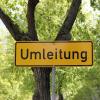 Umleitung (Symbolbild)